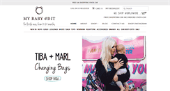 Desktop Screenshot of mybabyedit.com